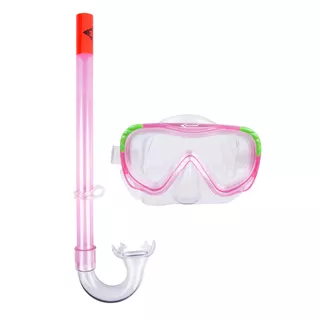 Diving Set Escubia Turtle Kid - Blue - Pink