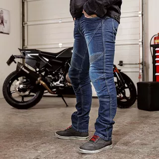 Motorcycle Shoes W-TEC Kostow - Black