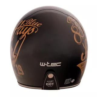 Motorcycle Helmet W-TEC Café Racer - Big Star