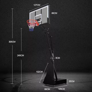 Basketball Hoop w/ Stand inSPORTline Cleveland Steel III