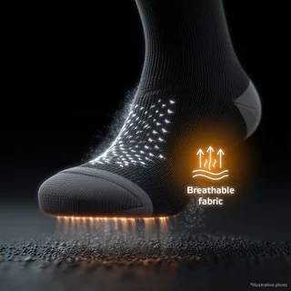 Waterproof Bamboo Socks inSPORTline Pantana AG+ Antibacterial