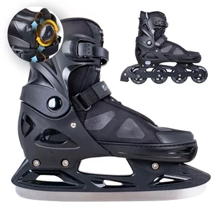2-in-1 Skates w/ Tightening Dial inSPORTline Noctys