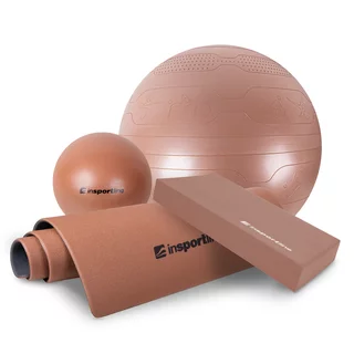 Yoga Set inSPORTline Mocha Mousse
