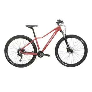 Women’s Mountain Bike Kross LEA 5.0 27.5” Gen 006 - kaštanová / stříbrná / lesk