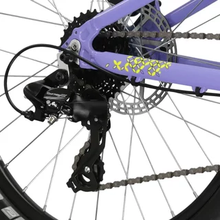 Junior Girls’ Bike Kross LEA JR 2.0 24” – 2025 - fialová / černá / lesk