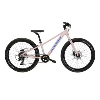 Junior Girls’ Bike Kross LEA JR 2.0 24” – 2025 - fialová / černá / lesk