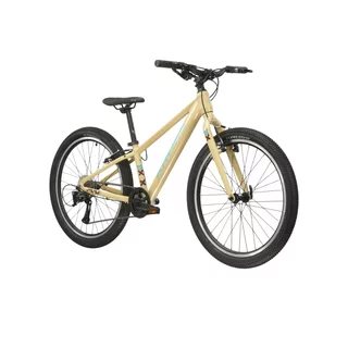 Junior Bike Kross LEVEL JR 1.0 24” Gen 007 - červená / marinový / lesk - béžová / červená / lesk