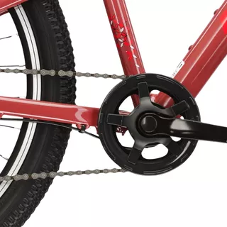 Junior Girls’ Bike Kross LEA JR 1.0 24” – 2024 - Bordo