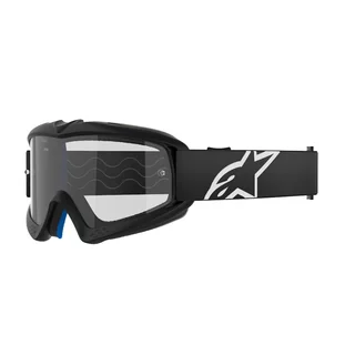 Children’s Motocross Goggles Alpinestars Vision Youth - Corp černá, čiré plexi