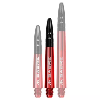Dart Shafts Mission Sabre Red Tweenie – 3-Pack
