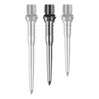 Dart Points Mission Titan Pro Ti Conversion Grooved Silver 26 mm – 3-Pack