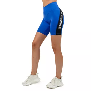 High-Waisted Workout Shorts Nebbia ICONIC 238 - Blue