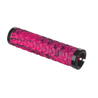Bicycle Handlebar Grips Kellys Poison - Pink/Black