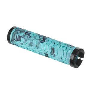 Bicycle Handlebar Grips Kellys Poison - turquoise/black