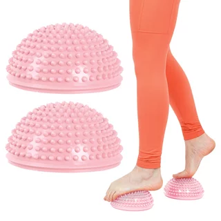 Balance and Foot Massage Pad inSPORTline Uossia - Light Pink