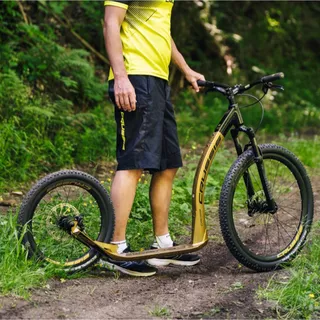 Kick Scooter Crussis Cross 9.2-1 Gold-Black 27.5/20”