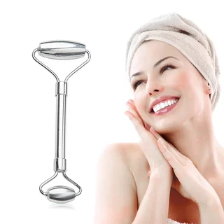 Metal Face Roller & Gua Sha Set inSPORTline Comesta Set