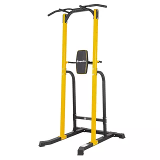 Free-Standing Pull-Up Station inSPORTline Power Tower PT250 - Black-Yellow