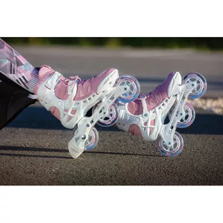 Inline skates Powerslide Phuzion Argon Rose 100 Trinity