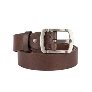 Leather Belt W-TEC Pichoo - Dark Brown