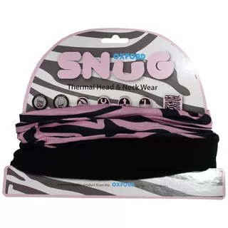 Universal Multi-Functional Neck Warmer Oxford Snug - Black