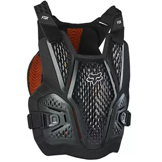 Chest Guard FOX Raceframe Impact Soft Back D3O Black - Black - Black