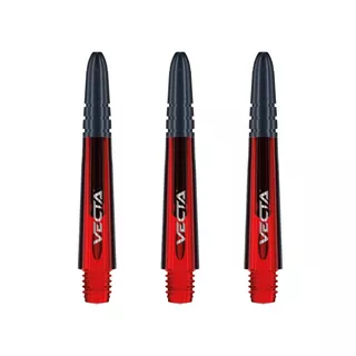 Dart Shafts Winmau Vecta Short - Black - Red
