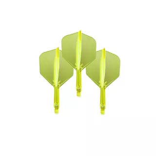 Dart Flights Target K-Flex Neon No.6 Short – 3-Pack