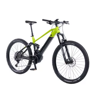 Full-Suspension Mountain E-Bike Levit Svarog BF Overstep 630 29”/27.5” – 2024 - Lime Black Pearl