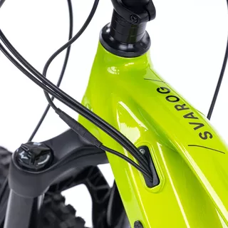 Full-Suspension Mountain E-Bike Levit Svarog BF Overstep 630 29”/27.5” – 2024 - Lime Black Pearl
