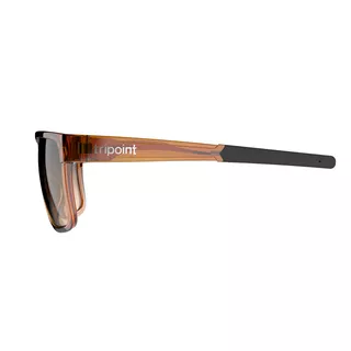 Sports Sunglasses Tripoint Rajka - Shiny Transparent Brown Gradient Brown Cat.3