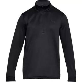 Men’s Sweatshirt Under Armour Armour Fleece 1/2 Zip - Academy - Black/Black