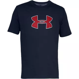 Men’s T-Shirt Under Armour Big Logo SS - Red - Academy