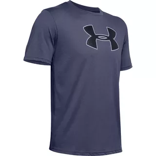 Men’s T-Shirt Under Armour Big Logo SS - Blue Ink