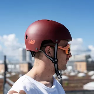 Inline skates Helmet K2 Varsity PRO 2023 - Burgundy Orange