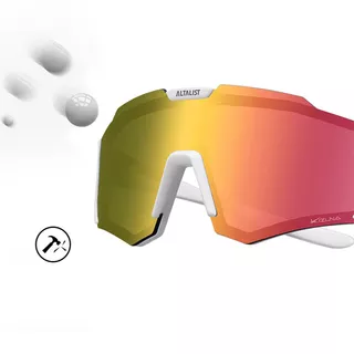 Children’s Sunglasses Altalist Kizuna Kids - černá se stříbrnými skly