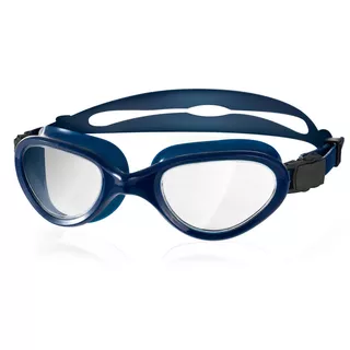 AQS87 Swimming Goggles Aqua Speed X-Pro - Black/Clear Lens - Blue/Clear Lens