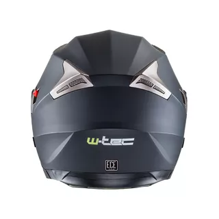 Motorcycle Helmet W-TEC Putta - Matt Black-Bronze