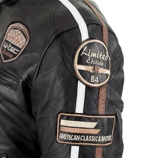 Women's Leather Motorcycle Jacket W-TEC Sheawen Lady