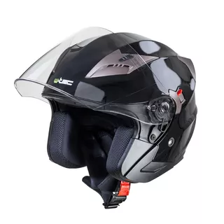 Motorcycle Helmet W-TEC Putta - Matt Black-Bronze - Black-Bronze
