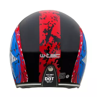 Motorcycle Helmet W-TEC Café Racer - Big Star