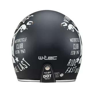 Motorcycle Helmet W-TEC Café Racer - Big Star