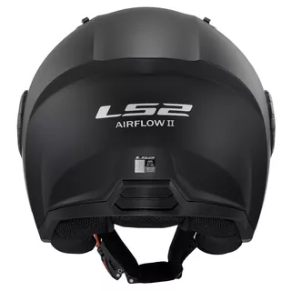 Motorcycle Helmet LS2 OF616 Airflow II Solid Matte Black