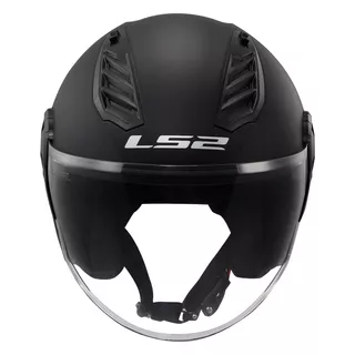 Motorcycle Helmet LS2 OF616 Airflow II Solid Matte Black