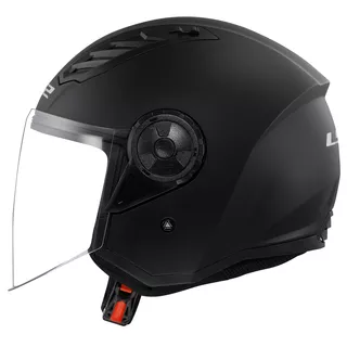 Motorcycle Helmet LS2 OF616 Airflow II Solid Matte Black