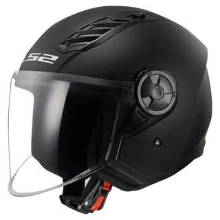 Motorcycle Helmet LS2 OF616 Airflow II Solid Matte Black
