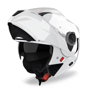 Flip-Up Motorcycle Helmet AIROH SPECKTRE Color P/J Glossy White