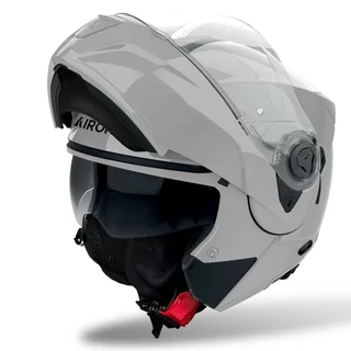 Flip-Up Motorcycle Helmet AIROH SPECKTRE Color P/J Glossy Gray