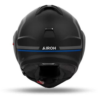 Flip-Up Motorcycle Helmet AIROH MATHISSE 2 Genius P/J Matte Blue
