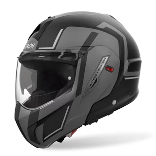 Flip-Up Motorcycle Helmet AIROH MATHISSE 2 Genius P/J Matte Gray